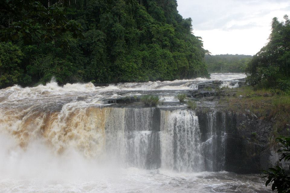 Photo époustouflante des Chutes de l'Ivindo